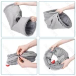 Σήραγγα Τούνελ για Κατοικίδια από Μαλλί Προβάτου – Σχήμα Ι 60x25cm