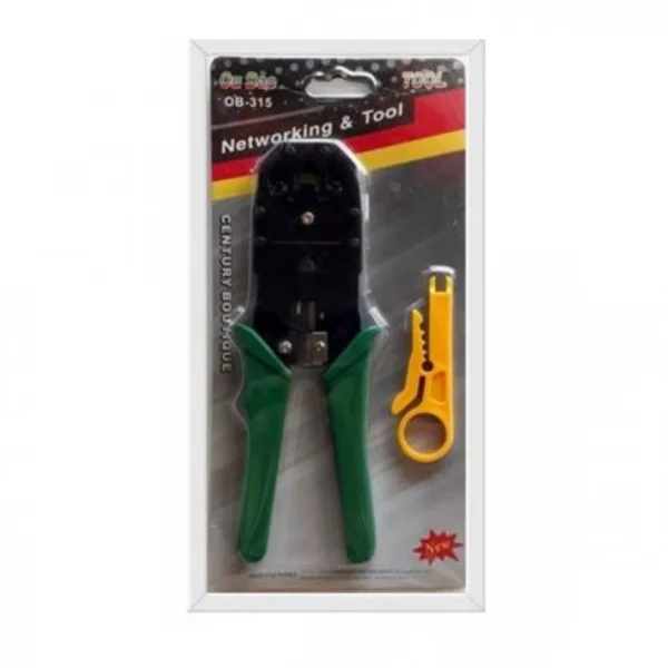 Πρέσα Ακροδεκτών Δικτύου RJ12, RJ11, RJ45 με Απογυμνωτή - Net Working Tool