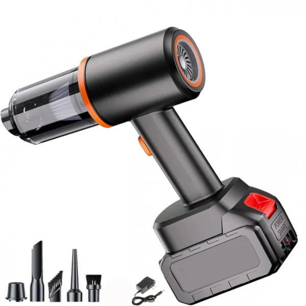 Επαναφορτιζόμενο Σκουπάκι Αναρρόφησης Υγρών / Στερεών ST-6631D με Μπαταρία 18.5v