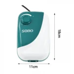 Αεραντλία / Οξυγονωτής Ενυδρείου Διπλής Εξόδου AQ-08 8w - Aquarium Air Pump