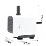 Αεραντλία / Οξυγονωτής Ενυδρείου Μονής Εξόδου AQ-500 6w - Aquarium Air Pump