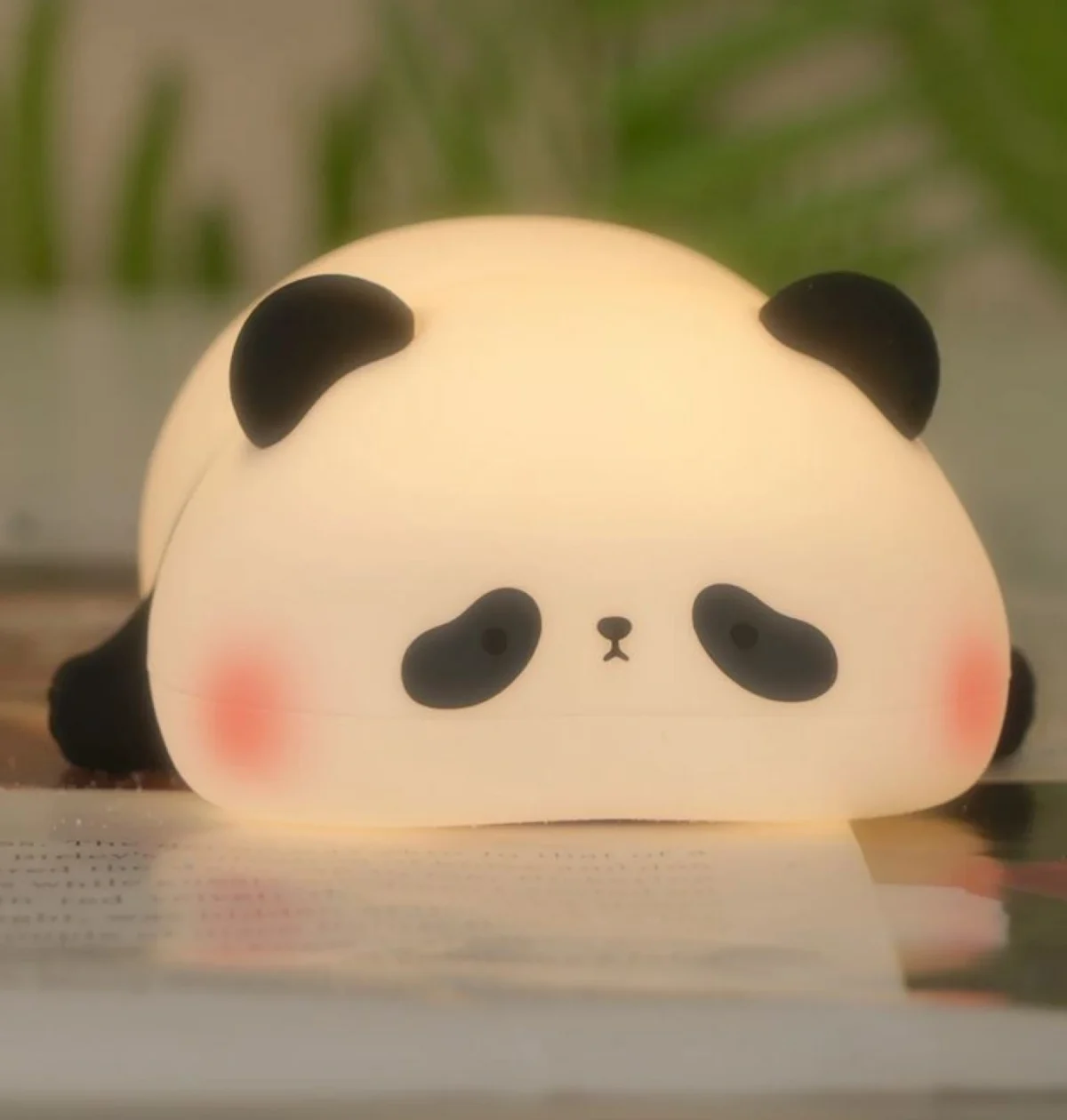 Φωτιστικό Νυκτός Πάντα – Χαριτωμένο LED Φως Ύπνου από Σιλικόνη, με Απαλό Αγγιγμα Ενεργοποίησης