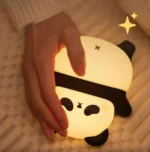 Φωτιστικό Νυκτός Πάντα – Χαριτωμένο LED Φως Ύπνου από Σιλικόνη, με Απαλό Αγγιγμα Ενεργοποίησης