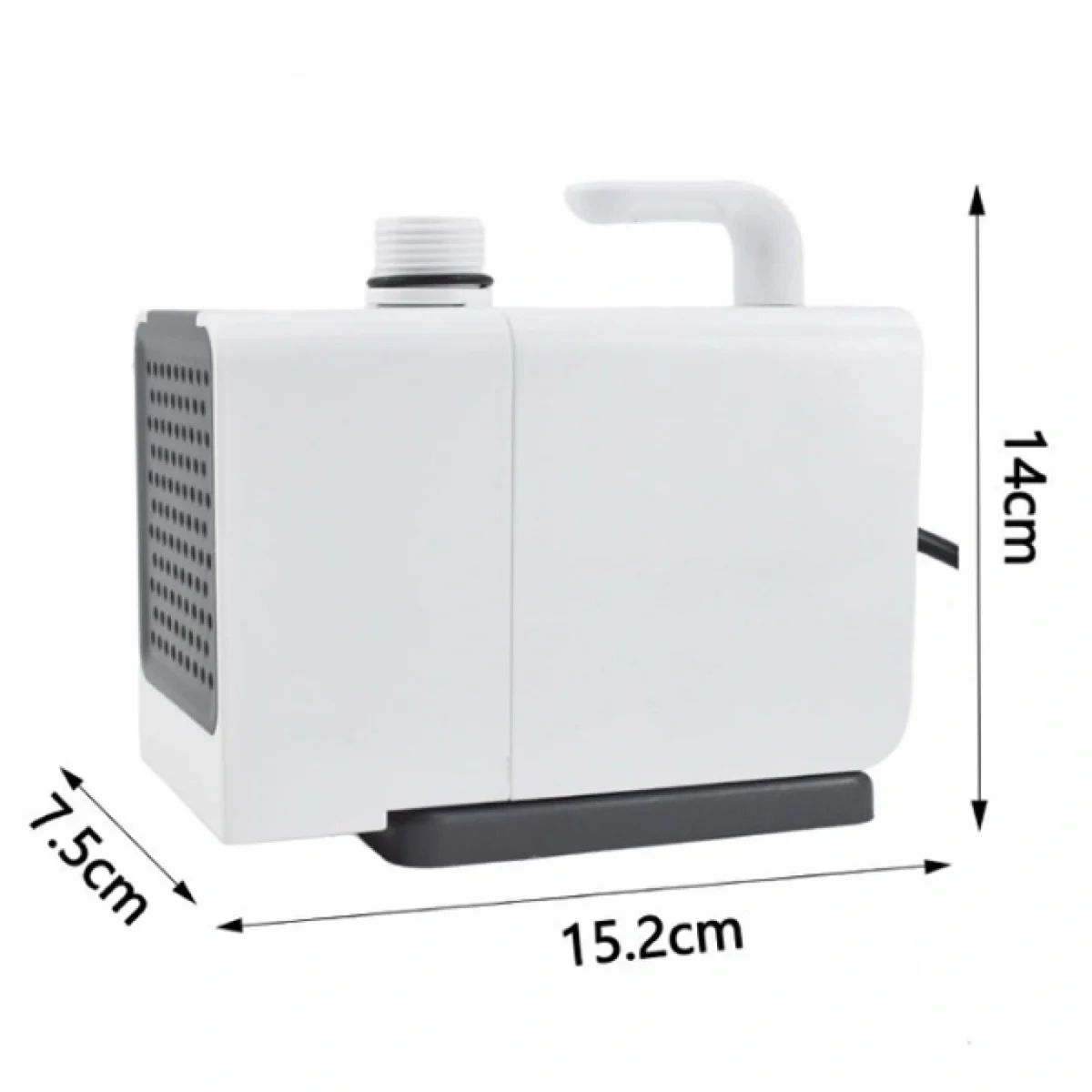 Αεραντλία / Οξυγονωτής Ενυδρείου AQ-6500 60w με Οριζόντια & Κάθετη Αναρρόφηση - Aquarium Air Pump