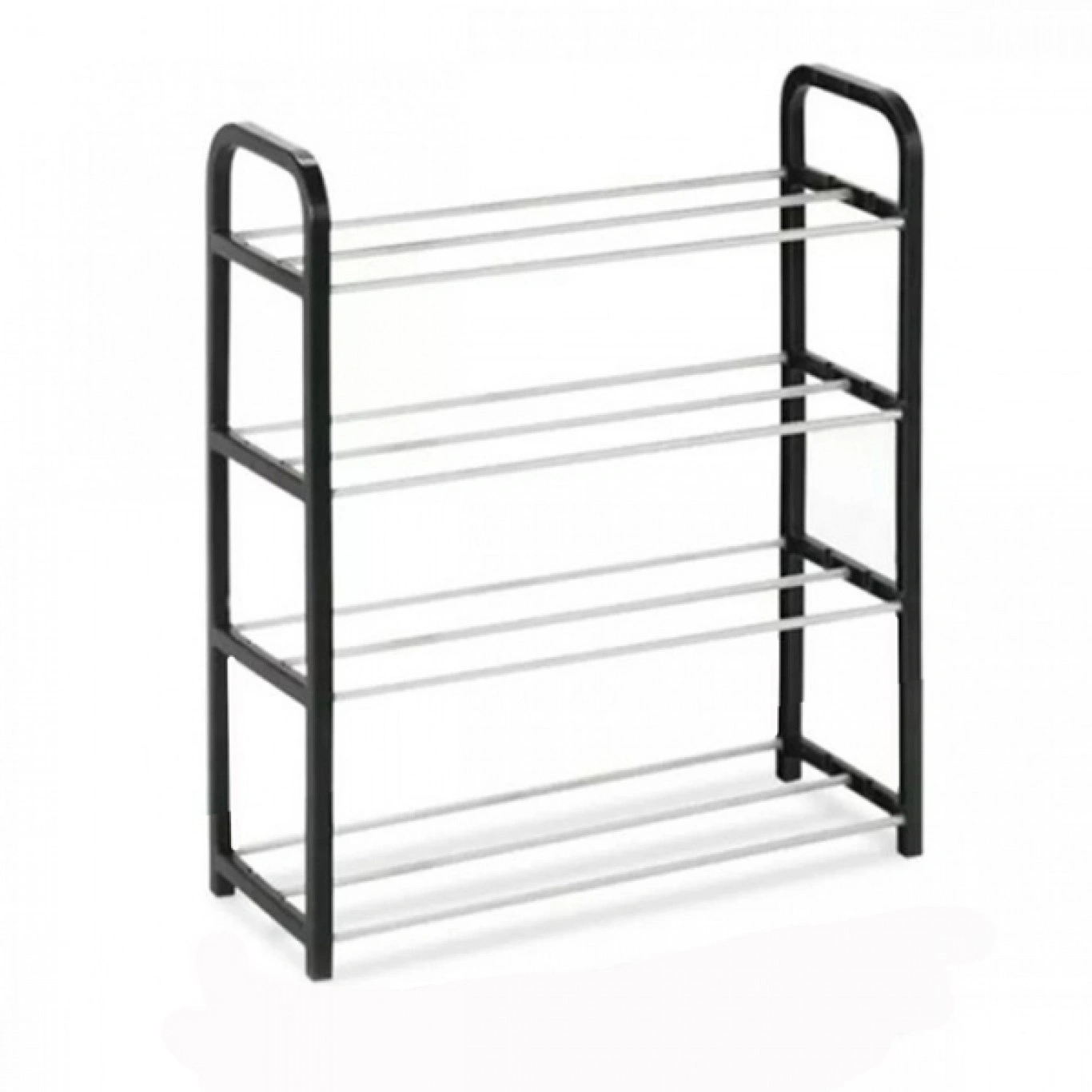 Πλαστική Παπουτσοθήκη με 4 Μεταλλικά Ράφια 50x18,5x59cm Πλαστική Παπουτσοθήκη με 4 Μεταλλικά Ράφια 50x18,5x59cm