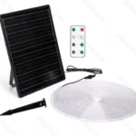 Ταινία LED με Ηλιακό Πάνελ Θερμού Λευκού Φωτισμού 2700K 200W & Τηλεχειριστήριο 20 Μέτρων + 2