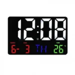 Ψηφιακό Ρολόι Ξυπνητήρι GH-0717L με Ημερομηνία και Θερμόμετρο