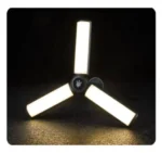 Φορητός Τηλεσκοπικός Προβολέας – Αναδιπλούμενος Φακός LED με 3 Κεφαλές