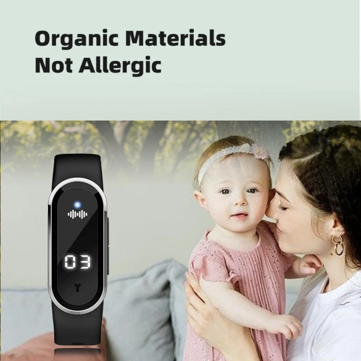 Ρολόι - Απωθητικό Κουνουπιών με Υπέρηχους