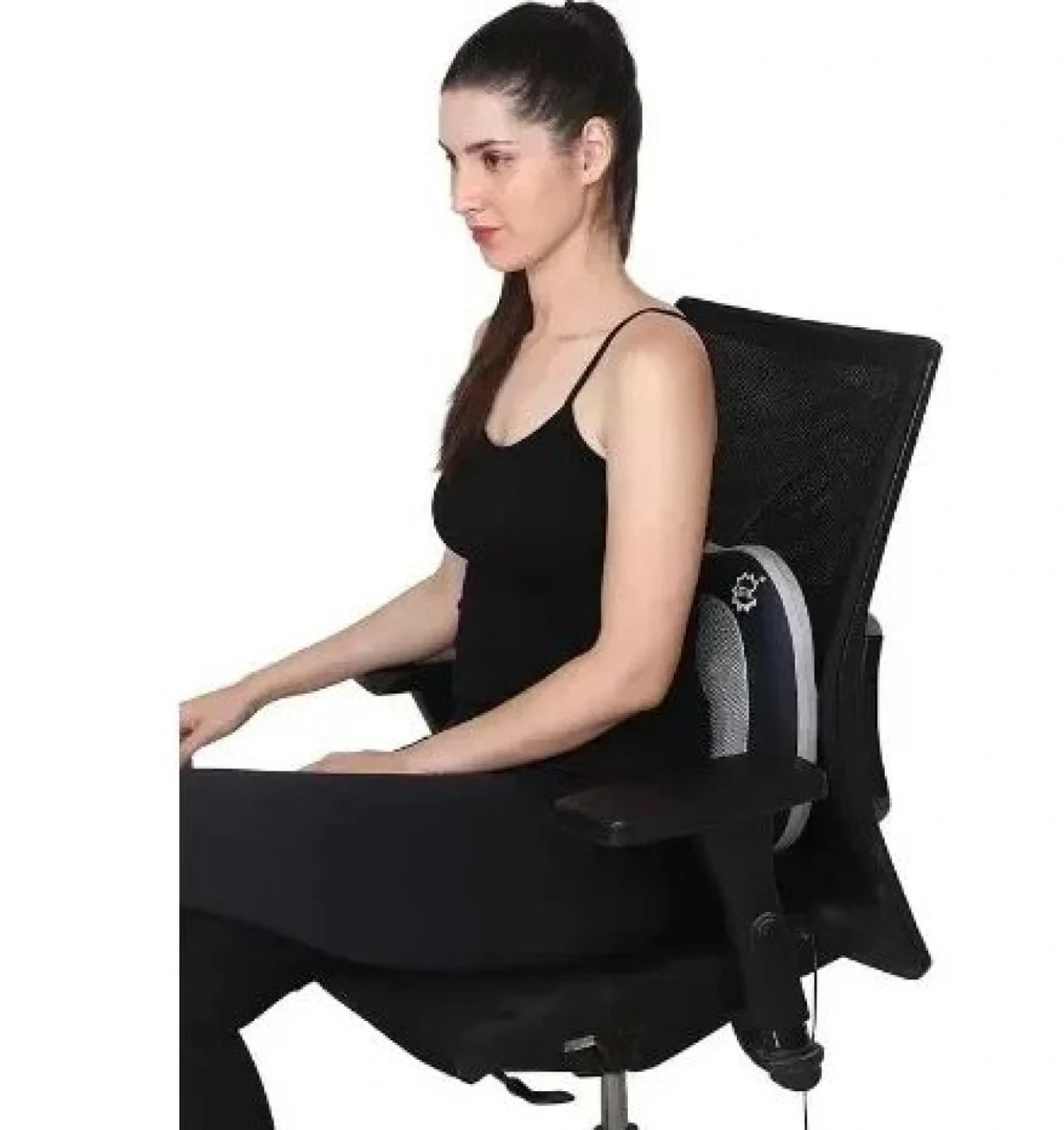 Ηλεκτρικό Μαξιλάρι Μασάζ Shiatsu με Υπέρυθρες Ακτίνες & Περιστρεφόμενες Κεφαλές - Car & Home Intelligent Massage Cushion