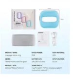 Συσκευή Μασάζ Δαχτυλίδι – Massage Ring - Μπλε