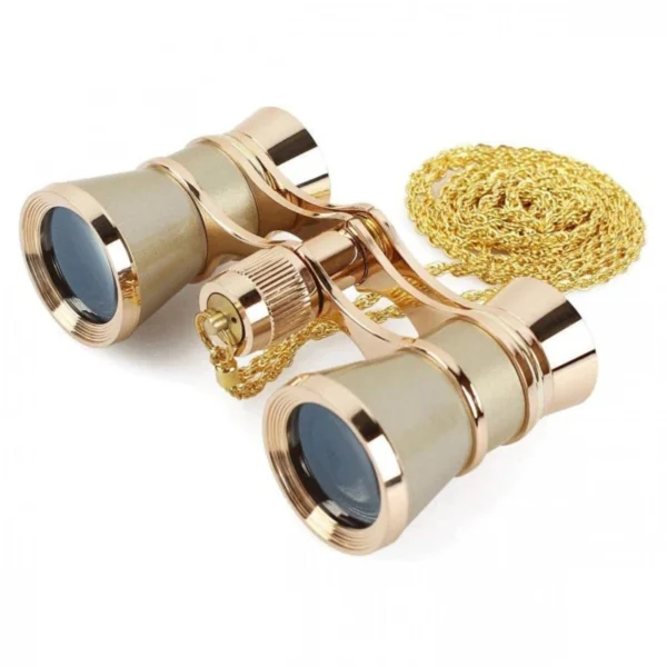 Κυάλια Θεάτρου x3 & Φακό 25 mm με Αλυσίδα