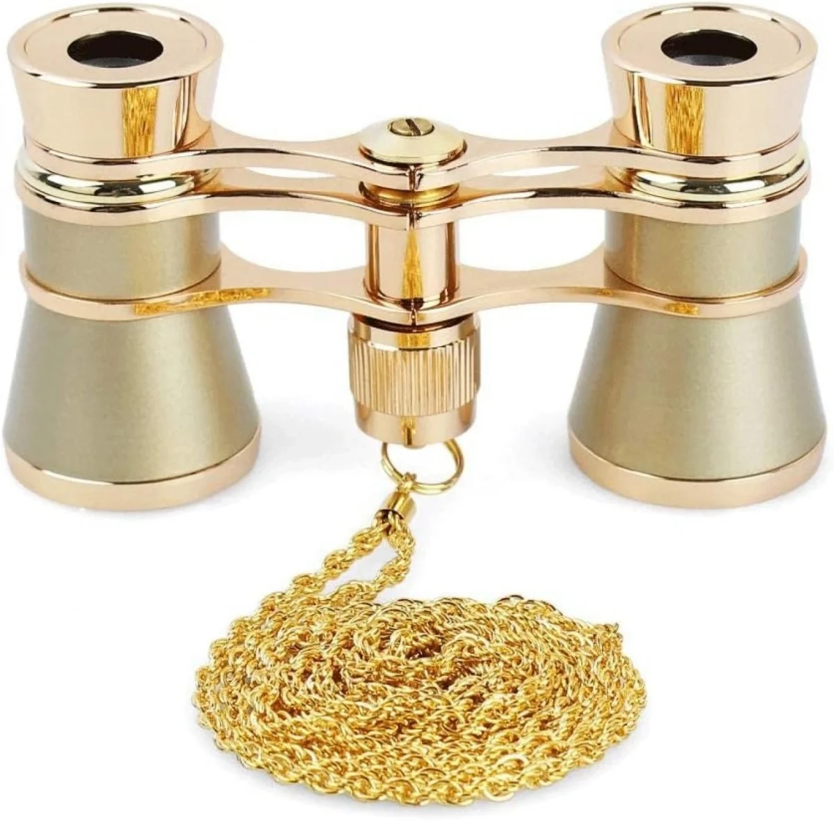 Κυάλια Θεάτρου x3 & Φακό 25 mm με Αλυσίδα