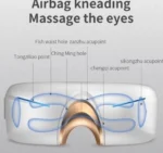 Συσκευή Μασάζ Ματιών με Υπέρυθρη Θερμότητα & Δόνηση