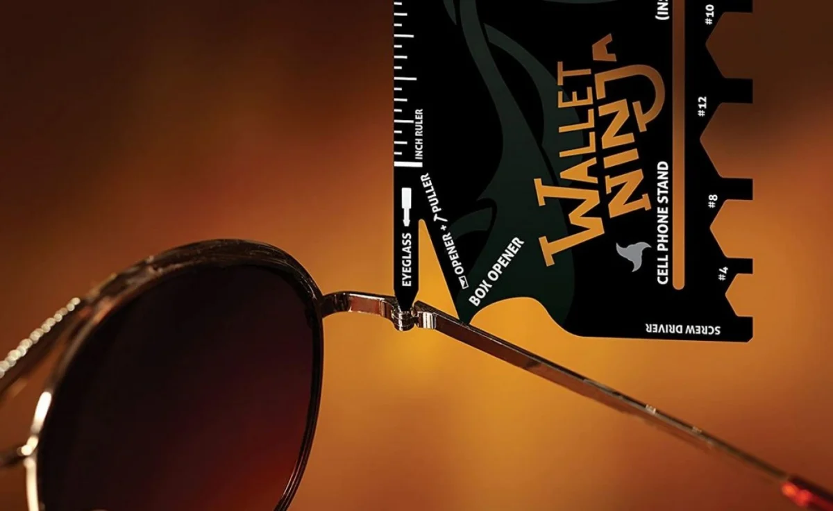 Πολυεργαλείο Πορτοφολιού Ninja 18 σε 1 σε Μέγεθος Πιστωτικής Κάρτας - Ninja Wallet Card Sized Multitool