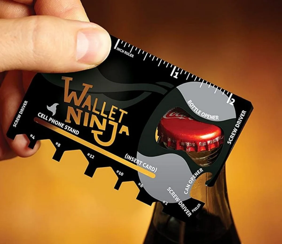 Πολυεργαλείο Πορτοφολιού Ninja 18 σε 1 σε Μέγεθος Πιστωτικής Κάρτας - Ninja Wallet Card Sized Multitool