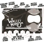 Πολυεργαλείο Πορτοφολιού Ninja 18 σε 1 σε Μέγεθος Πιστωτικής Κάρτας - Ninja Wallet Card Sized Multitool