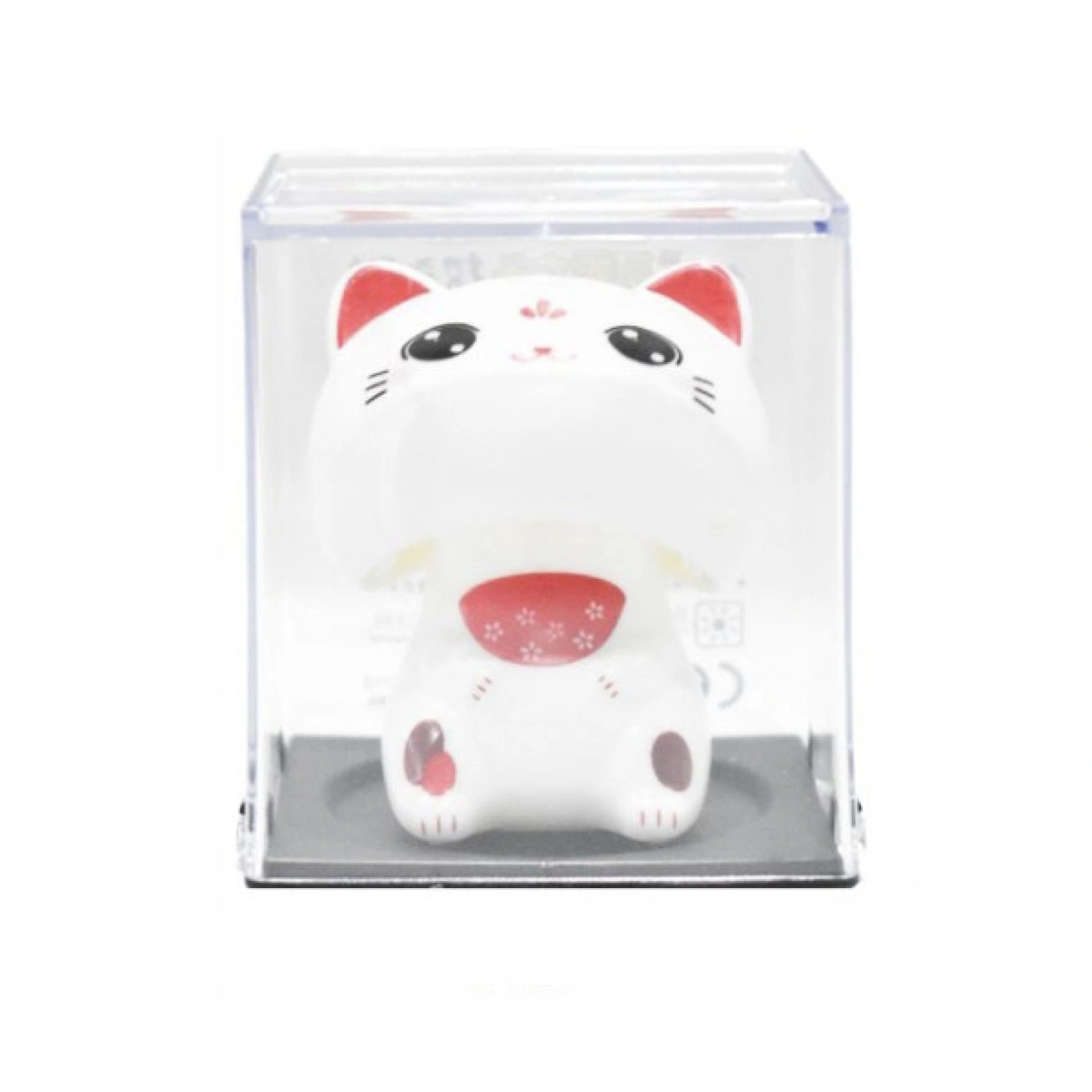 Διακοσμητική Τυχερή Λευκή Γάτα Καλωσορίσματος Ηλιακή - Feng Shui Welcome Cat 6,5cm Solar Διακοσμητική Τυχερή Λευκή Γάτα Καλωσορίσματος Ηλιακή - Feng Shui Welcome Cat 6,5cm Solar