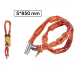 Αντικλεπτική Κουλούρα Μηχανής Ποδηλάτου με Επένδυση Πλαστικού Φ6x1000mm