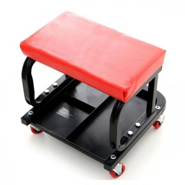 Κάθισμα Εργασίας με Ροδάκια & Αποθηκευτικό Ράφι 36.2x33.5x35.7cm