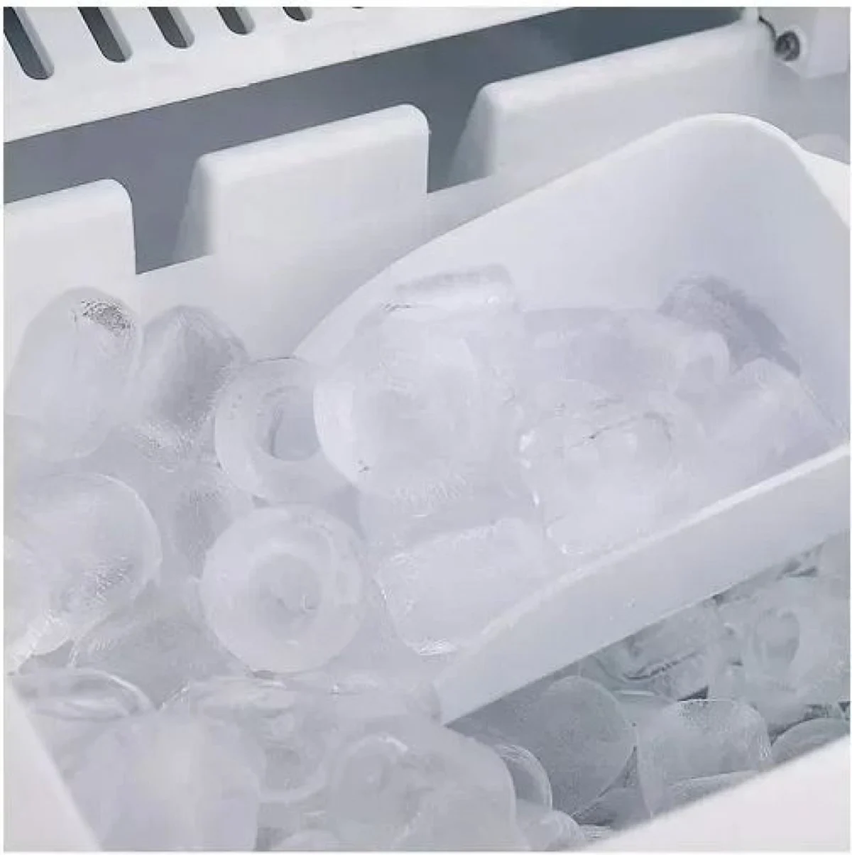 Παγομηχανή 12kg/24h 2L, 2 Μεγέθη Πάγου, Αυτόματη Διακοπή & Οθόνη Ειδοποίησης HM-6528