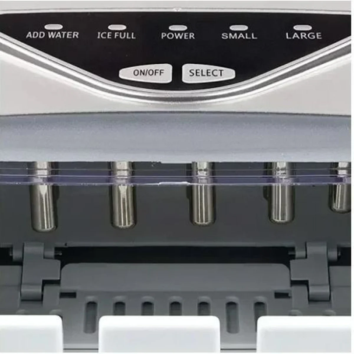 Παγομηχανή 12kg/24h 2L, 2 Μεγέθη Πάγου, Αυτόματη Διακοπή & Οθόνη Ειδοποίησης HM-6528