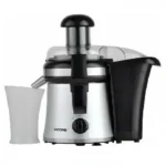 Αποχυμωτής 350W Ασημί – Φυγοκεντρικός, 2 Ταχύτητες, 1L Υπολείμματα, με Φίλτρο Inox HM-6925