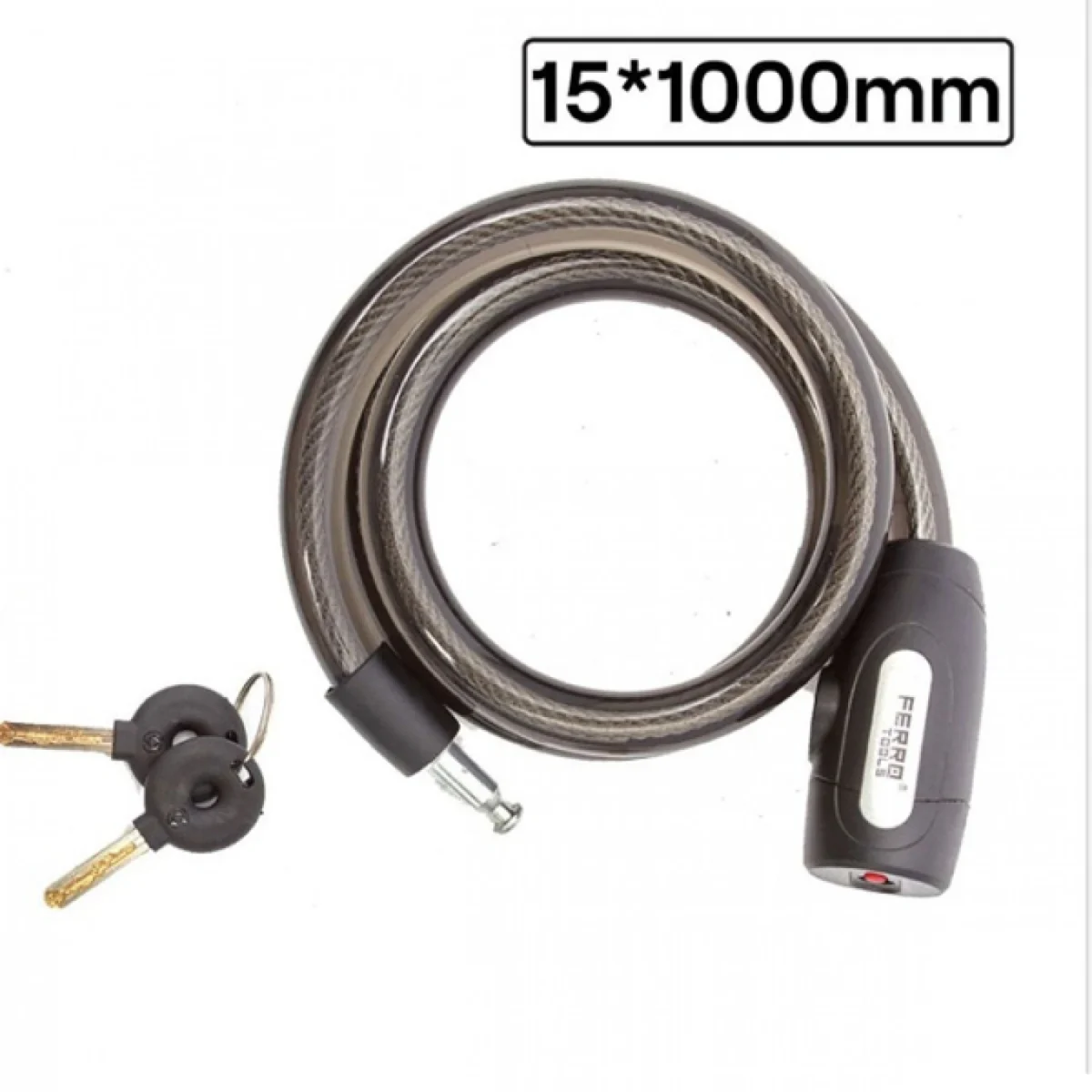 Αντικλεπτική Κουλούρα Μηχανής Ποδηλάτου 15x1000mm