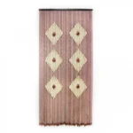 120×215cm Κουρτίνα Πόρτας με Πολύχρωμες Χάντρες PVC - 296434