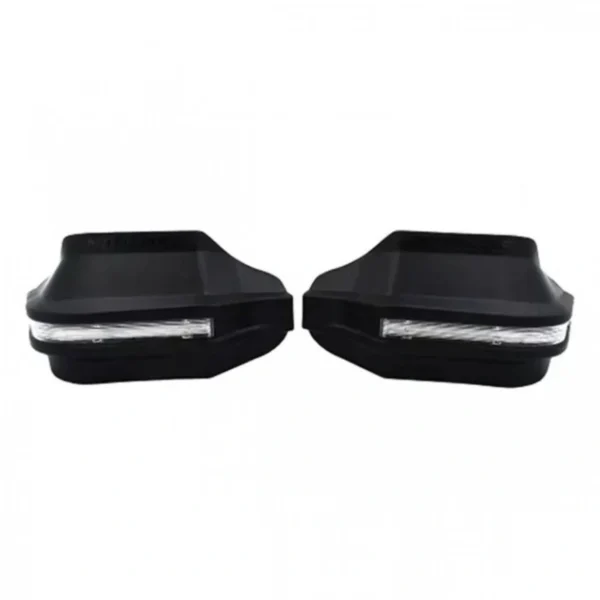 Σετ Χούφτες Προστατευτικά Τιμονιού με Ενσωματωμένα Φλας Motowolf MDL3702 – Μαύρο 2τμχ