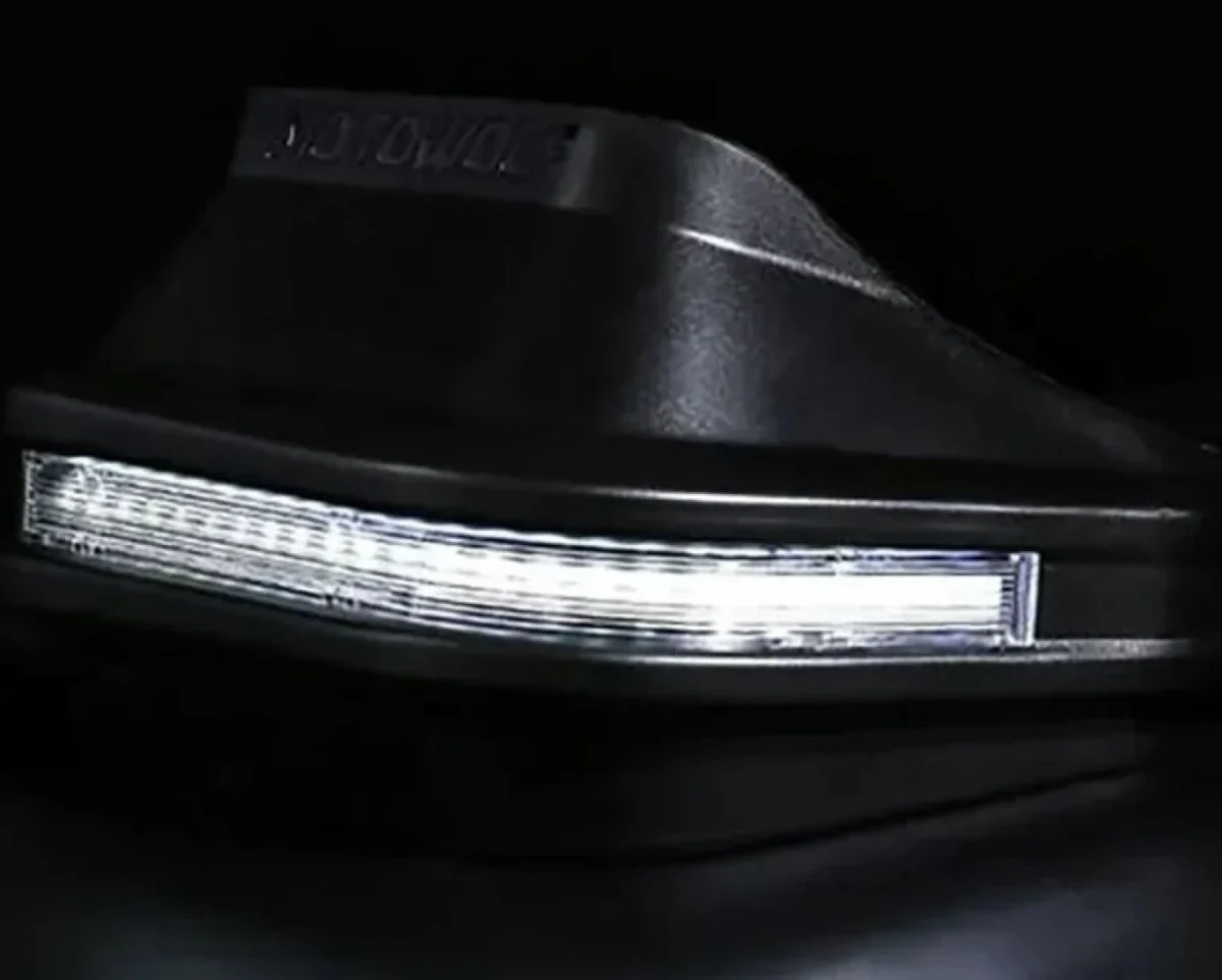 Σετ Προστατευτικά 22mm 7/8 με Φλας για το Grip Τιμονιού Μηχανής 2τμχ