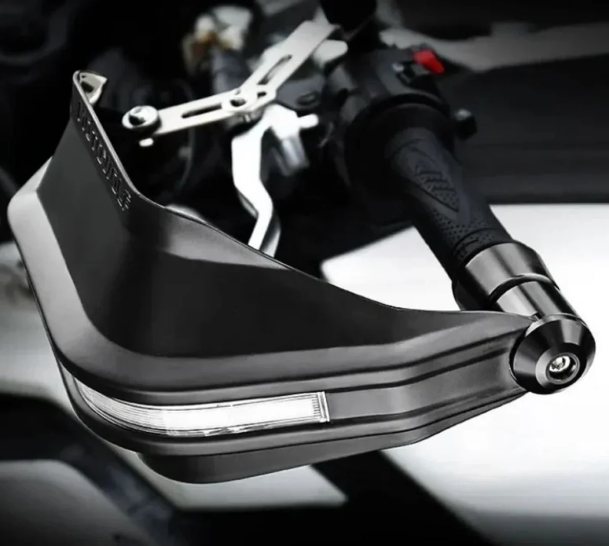 Σετ Προστατευτικά 22mm 7/8 με Φλας για το Grip Τιμονιού Μηχανής 2τμχ