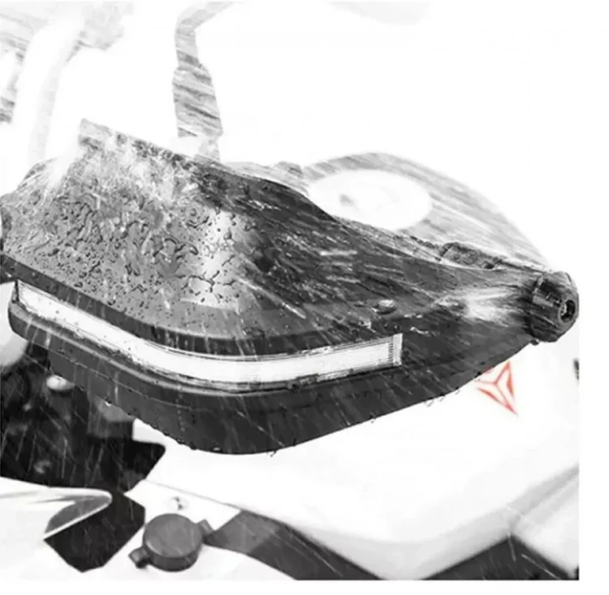 Σετ Προστατευτικά 22mm 7/8 με Φλας για το Grip Τιμονιού Μηχανής 2τμχ