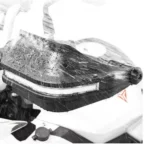 Σετ Προστατευτικά 22mm 7/8 με Φλας για το Grip Τιμονιού Μηχανής 2τμχ