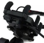 Βάση Κινητού για Τιμόνι Μοτοσυκλέτας με Ρυθμιζόμενο Βραχίονα και Σύστημα Φόρτισης Motowolf MDL2827