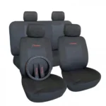 Πλήρες Σετ 10τμχ Universal Καλύμματα Καθισμάτων, Τιμονιού & Ζωνών Αυτοκινήτου – Πολυεστέρας