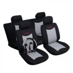 Πλήρες Σετ 10τμχ Universal Καλύμματα Καθισμάτων, Τιμονιού & Ζωνών Αυτοκινήτου – Πολυεστέρας