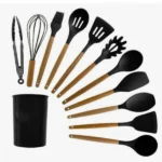 Σετ Εργαλείων Μαγειρικής 12τμχ με Βάση Οργάνωσης