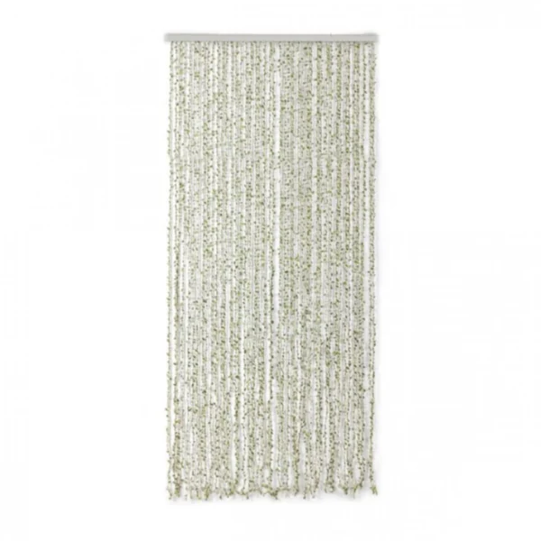 90×200cm Κουρτίνα Πόρτας με Σχοινιά και Φύλλα - 296459