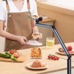 Μεταλλική Επιδαπέδια Βάση Κινητού Handsfree L-01 με Προσαρμοζόμενο Βραχίονα 1.5m