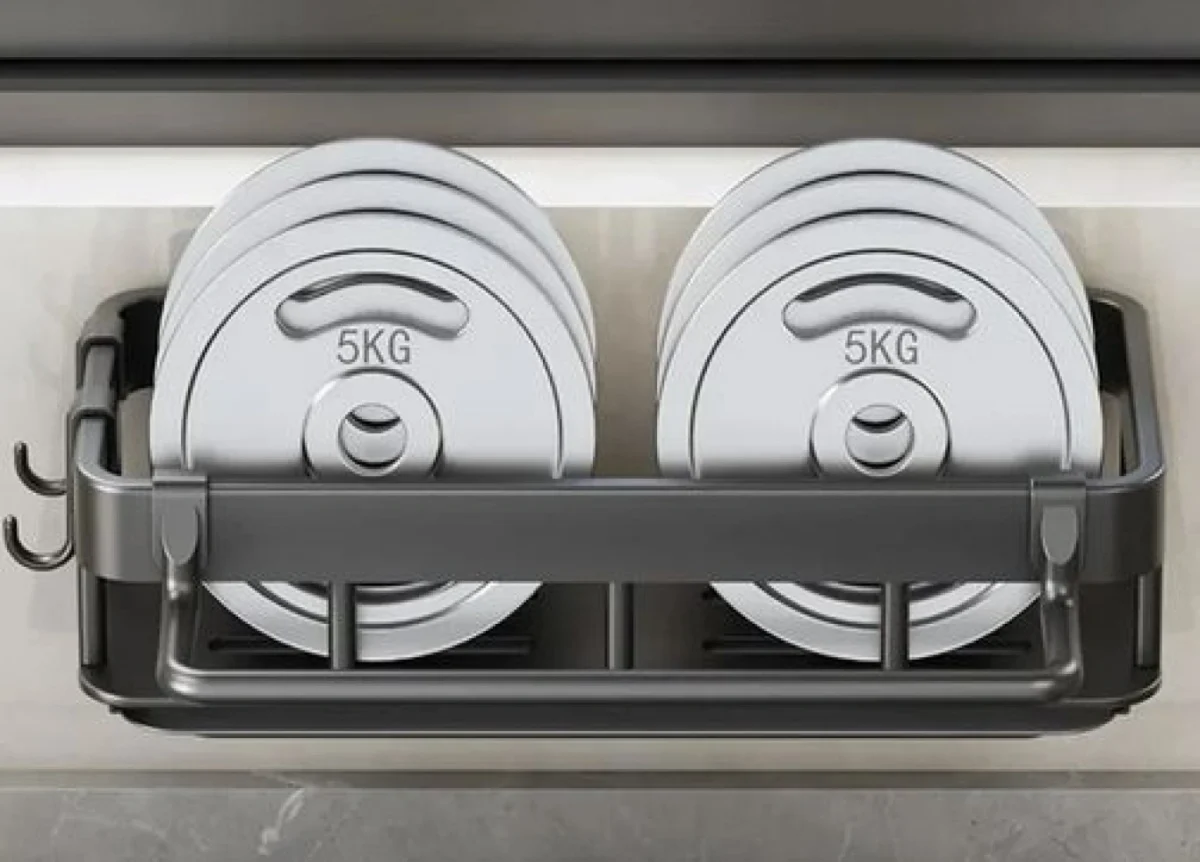 Ράφι Αποστράγγισης Νεροχύτη από Ανοξείδωτο Ατσάλι – Μαύρο