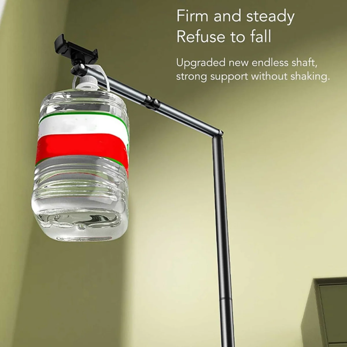 Μεταλλική Επιδαπέδια Βάση Κινητού Handsfree L-01 με Προσαρμοζόμενο Βραχίονα 1.5m