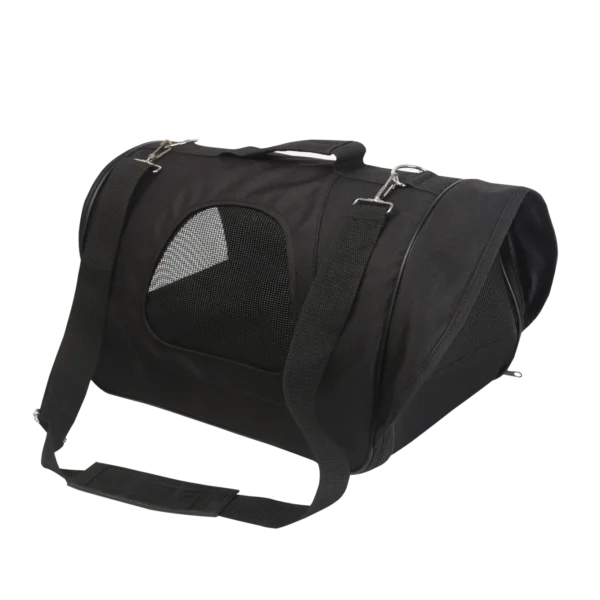 Τσάντα Μεταφοράς Κατοικιδίων Σκύλου - Γάτας 34x21x22cm - Μαύρη