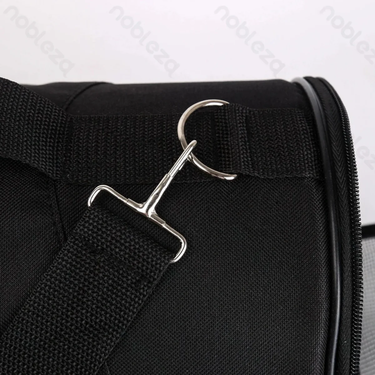 Τσάντα Μεταφοράς Κατοικιδίων Σκύλου - Γάτας 34x21x22cm - Μαύρη