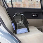 Ανθεκτική Τσάντα Μεταφοράς Κατοικίδιων με Αερισμό – 44.5x26x20cm Γαλάζιο