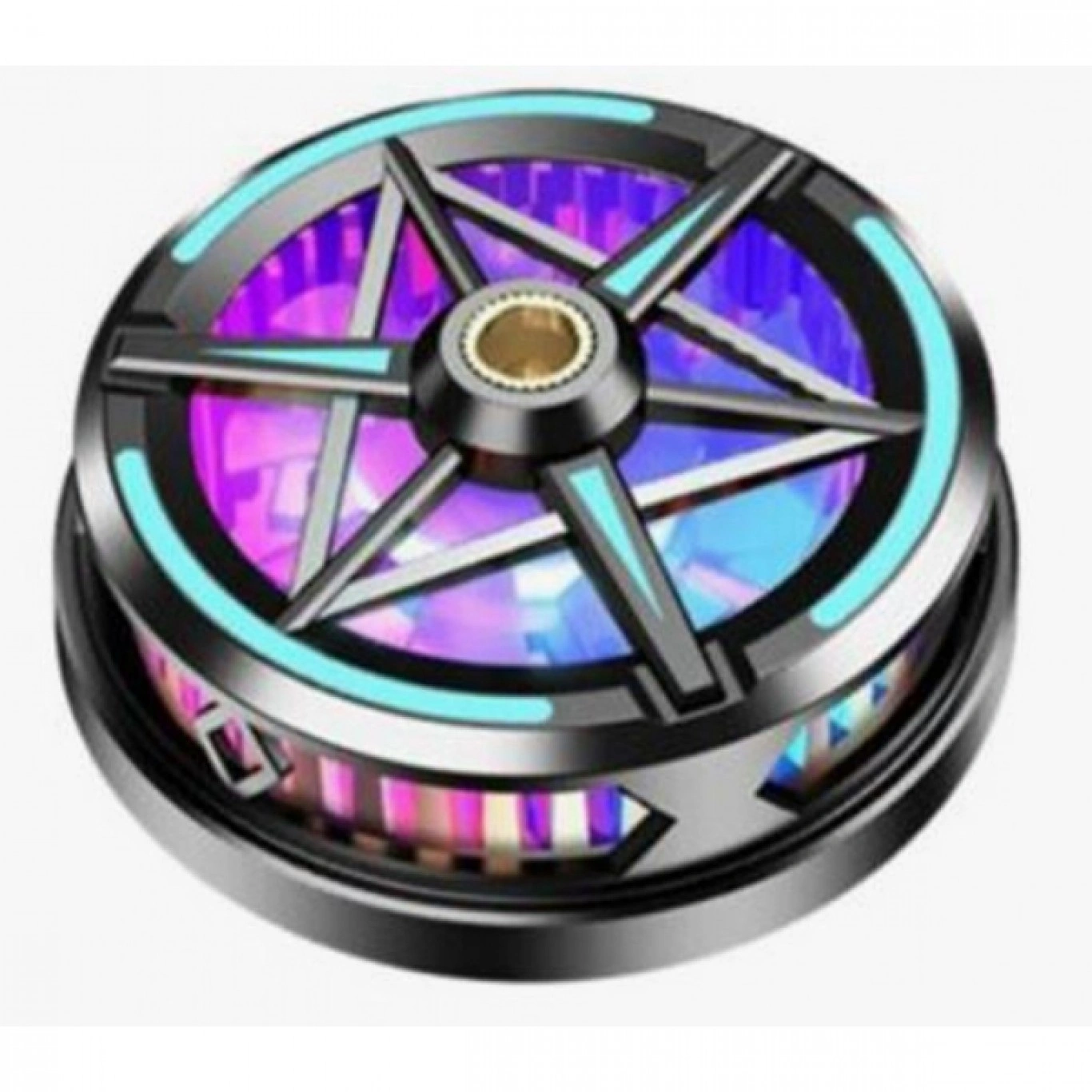 Μαγνητικός Ψύκτης Κινητών Τηλεφώνων S6 με LED RGB Φωτισμό Μαγνητικός Ψύκτης Κινητών Τηλεφώνων S6 με LED RGB Φωτισμό