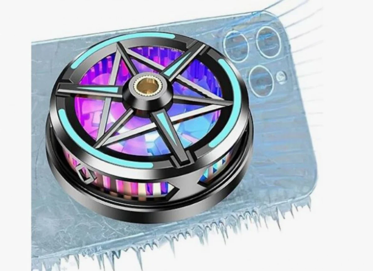 Μαγνητικός Ψύκτης Κινητών Τηλεφώνων S6 με LED RGB Φωτισμό