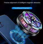 Μαγνητικός Ψύκτης Κινητών Τηλεφώνων S6 με LED RGB Φωτισμό