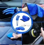 Σετ 26 Τεμαχίων Καθαρισμού Αυτοκινήτου Jiageng – Μπλε