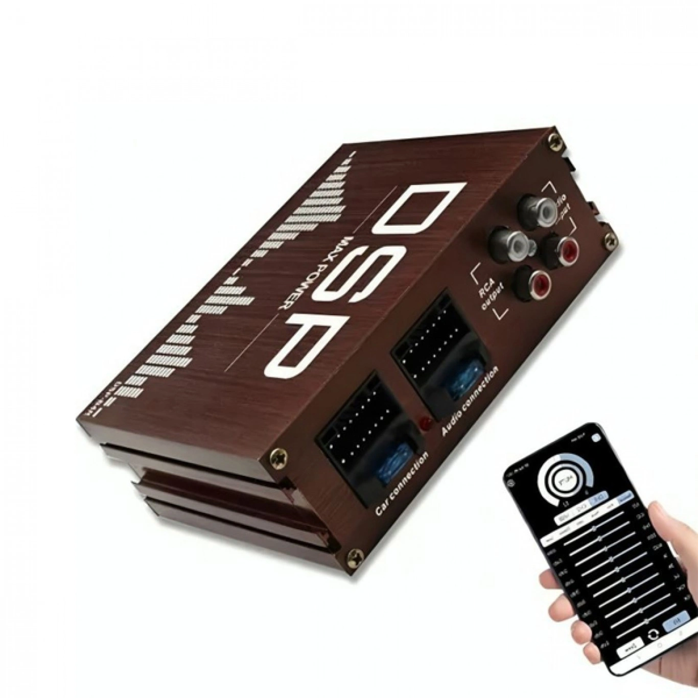 Ενισχυτής Ήχου Αυτοκινήτου DSP 4 Καναλιών 200W με Έλεγχο APP & USB Ενισχυτής Ήχου Αυτοκινήτου DSP 4 Καναλιών 200W με Έλεγχο APP & USB